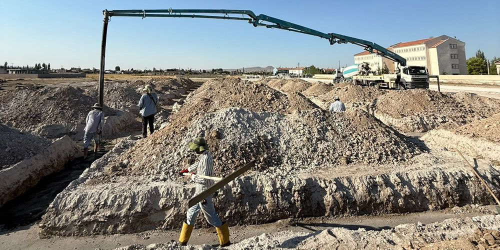 Niğde, Yeşilgölcük Belediyesi Kapalı Pazar Yeri yapım işi