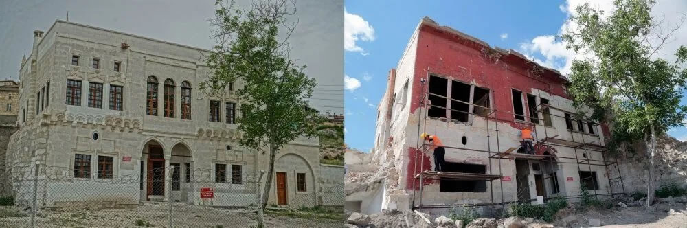 Restorasyon süreci, birçok adımdan oluşan bir disiplindir. İlk adım, yapının titiz bir şekilde incelenmesini içerir.